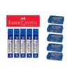 Faber Castell 5 Adet Orta Boy Sınav Silgisi ve 5 Adet 0.7 Uç Seti